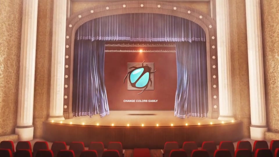 Theatre Curtain Logo - Download Videohive 13079433