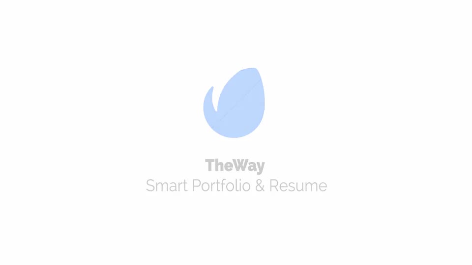 TheWay Portfolio & Resume - Download Videohive 14666898