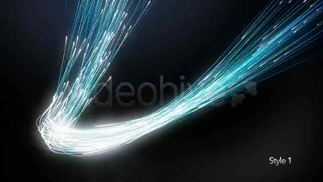 Thin Fiber Optic Cables Concept Background Loop Videohive 4945370 Motion Graphics Image 3