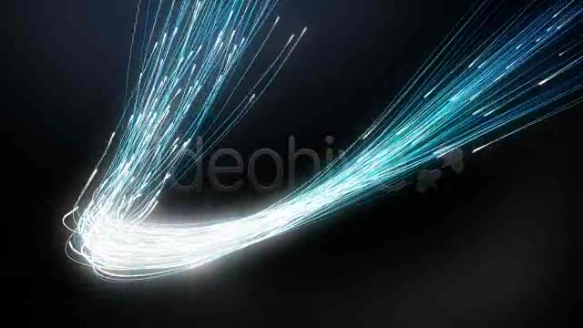 Thin Fiber Optic Cables Concept Background Loop Videohive 4945370 Motion Graphics Image 4