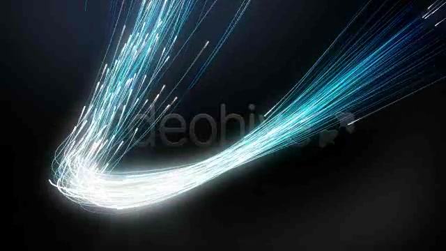 Thin Fiber Optic Cables Concept Background Loop Videohive 4945370 Motion Graphics Image 5