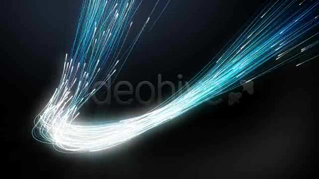 Thin Fiber Optic Cables Concept Background Loop Videohive 4945370 Motion Graphics Image 6