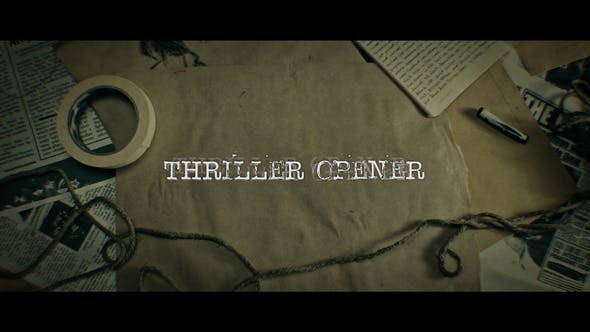 Thriller Opener 4K - 28972180 Download Videohive