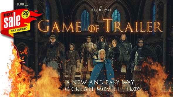 Throne Of Games / Cinematic Trailer Toolkit - Videohive 23110484 Download