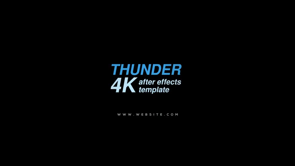 Thunder 4k - Download Videohive 22053084
