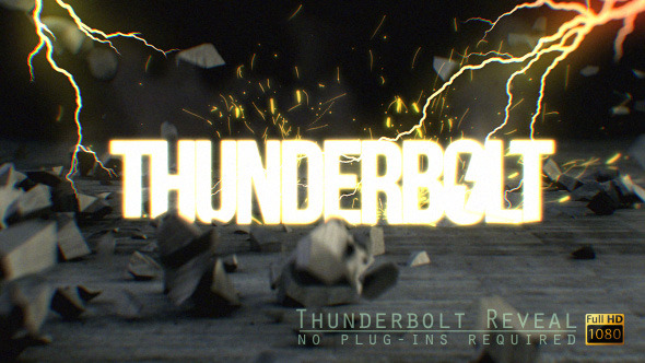 Thunderbolt Reveal - Download Videohive 5209563