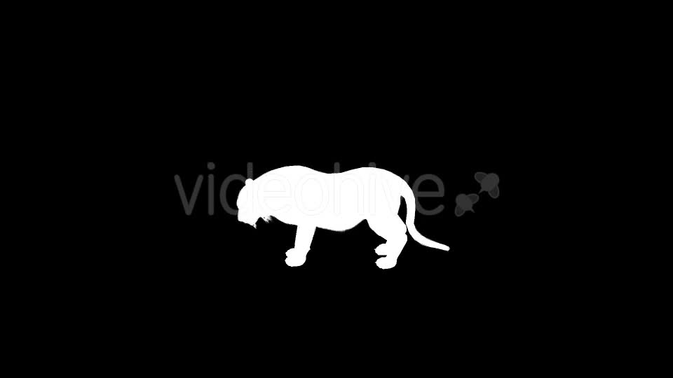 Tiger Silhouettes 9 Pack - Download Videohive 21223410