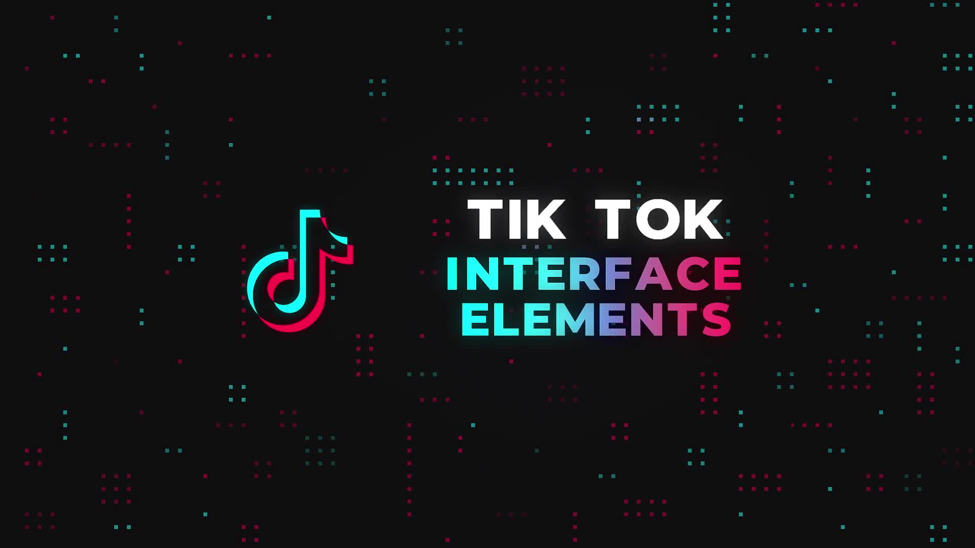 Tik Tok Interface Elements 26764135 Videohive Download Rapid After Effects
