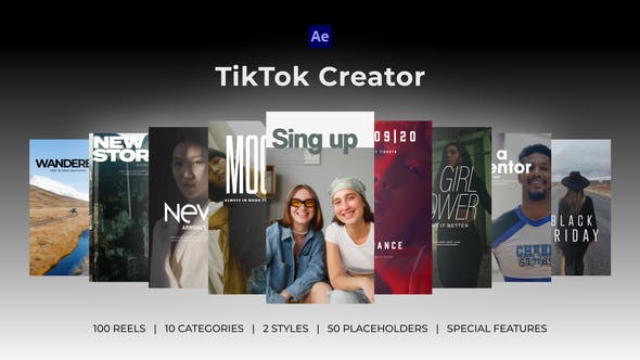 TikTok Creator | Premiere Pro - Download 38375851 Videohive