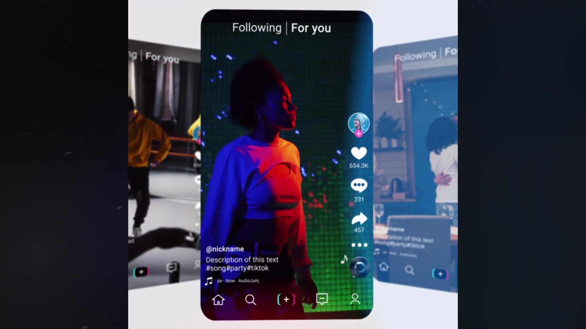 TikTok Promo | 3 in 1 Videohive 35336939 After Effects Image 11