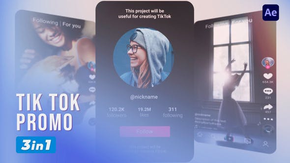 TikTok Promo | 3 in 1 - Download Videohive 35336939