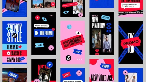 TikTok | Stories Pack - 30653429 Videohive Download