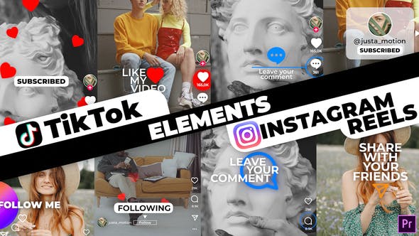 TikTok&Instagram Elements - Download Videohive 33947997