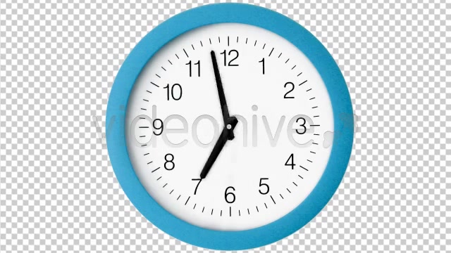 Time Lapse Clock 2 Traditional Clocks ALPHA LOOP  Videohive 154438 Stock Footage Image 10
