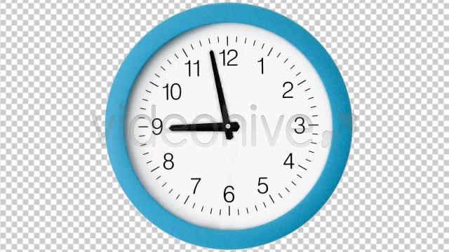 Time Lapse Clock 2 Traditional Clocks ALPHA LOOP  Videohive 154438 Stock Footage Image 11
