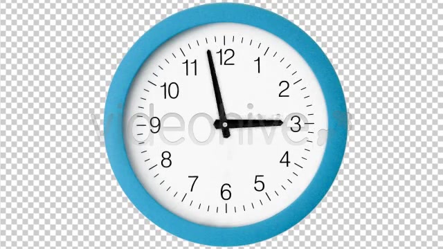 Time Lapse Clock 2 Traditional Clocks ALPHA LOOP  Videohive 154438 Stock Footage Image 8