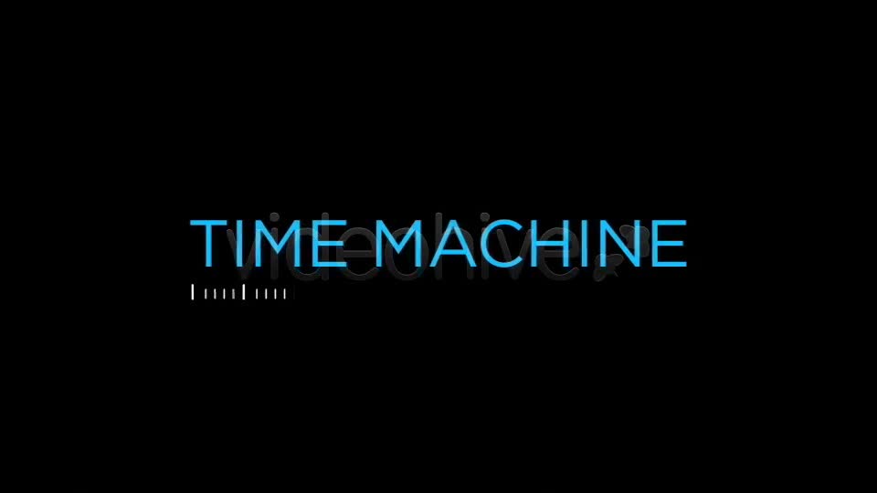 Time Machine 1 - Download Videohive 234983