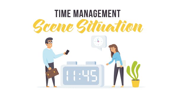 Time management Scene Situation - 27608436 Videohive Download