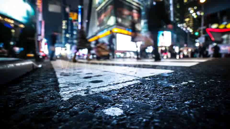 Time Square At Night in New York City  Videohive 13943636 Stock Footage Image 11