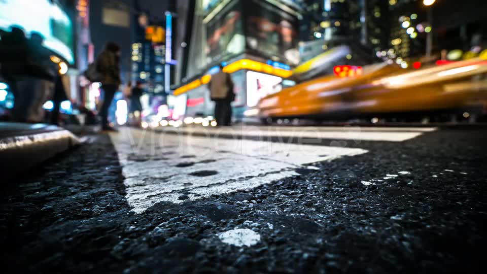 Time Square At Night in New York City  Videohive 13943636 Stock Footage Image 7