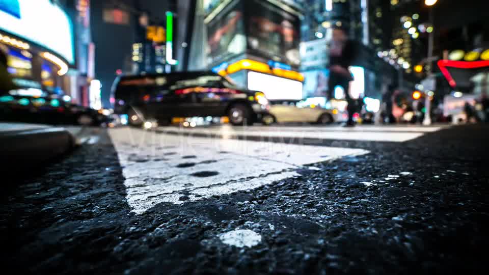Time Square At Night in New York City  Videohive 13943636 Stock Footage Image 8