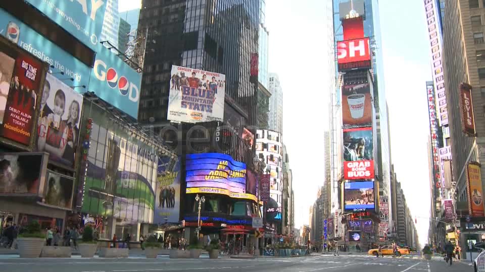 Time Square in New York.  Videohive 1379550 Stock Footage Image 2