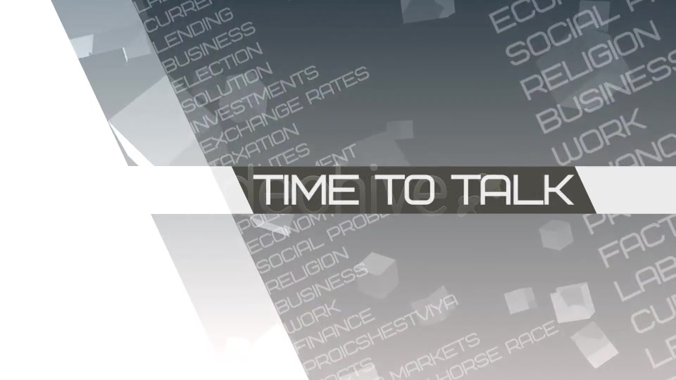 Time to talk (Broadcast Pack) - Download Videohive 3055018