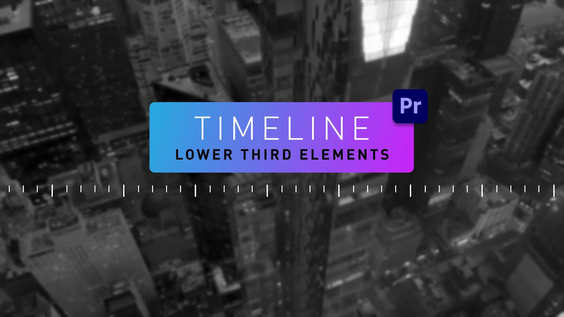 Timeline Lower Third Elements | MOGRT for Premiere Pro Videohive 30873664 Premiere Pro Image 1