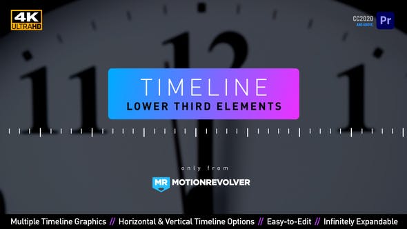 Timeline Lower Third Elements | MOGRT for Premiere Pro - 30873664 Download Videohive