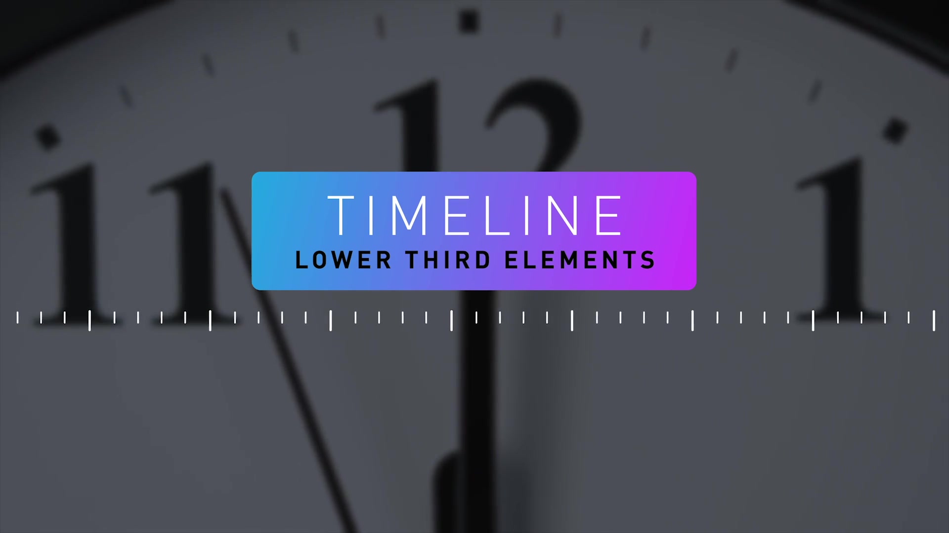 Timeline Lower Third Elements Videohive 29763421 After Effects Image 10
