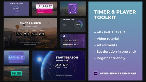Timer & Player Toolkit - Download 29348295 Videohive