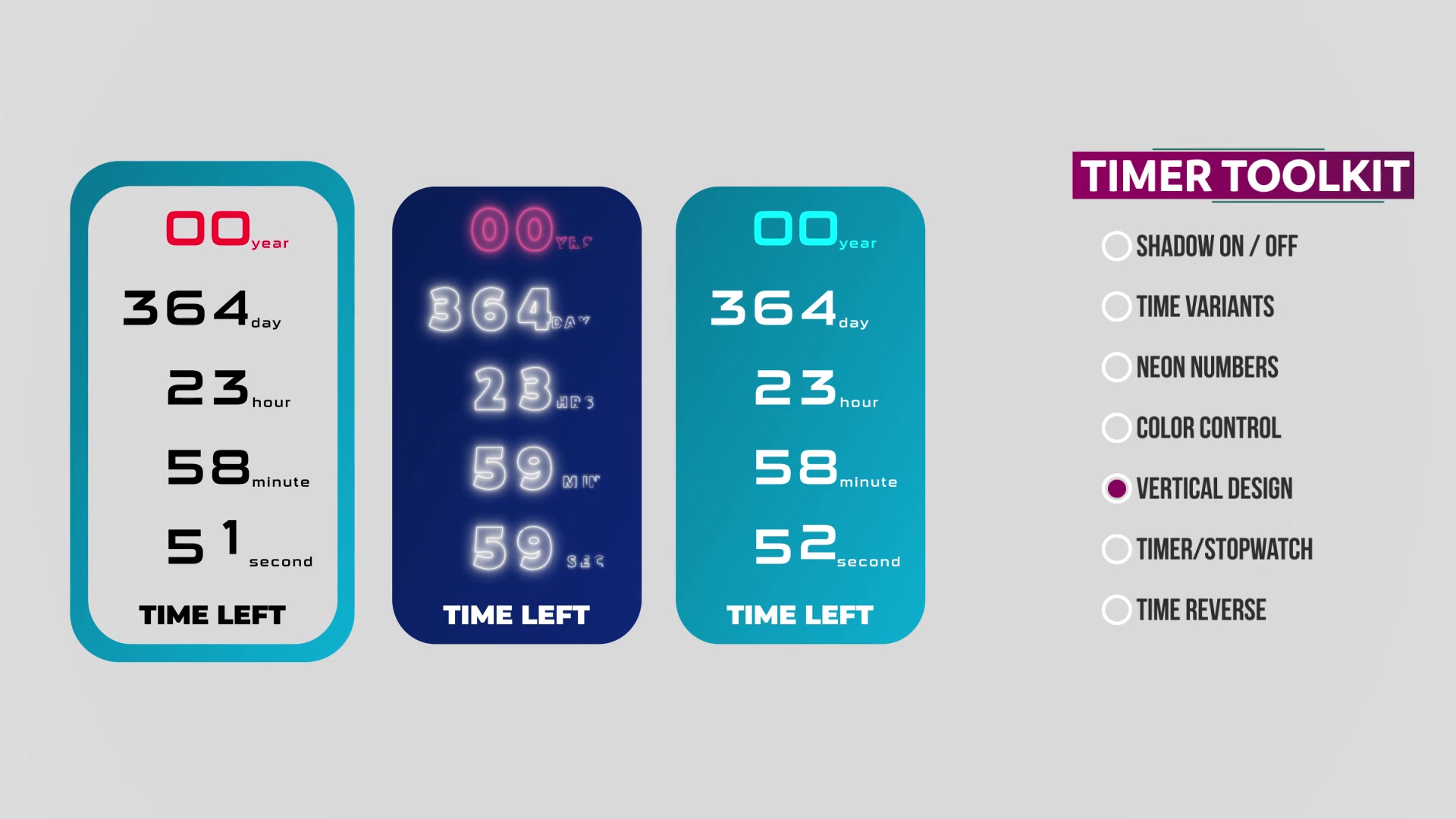 Timer Toolkit Videohive 30632129 After Effects Image 5