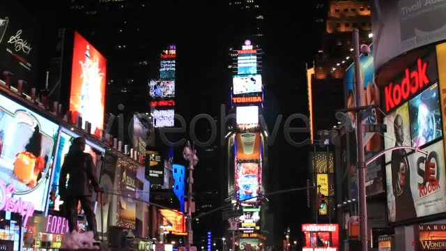 Times Square, NYC at Night  Videohive 241992 Stock Footage Image 2