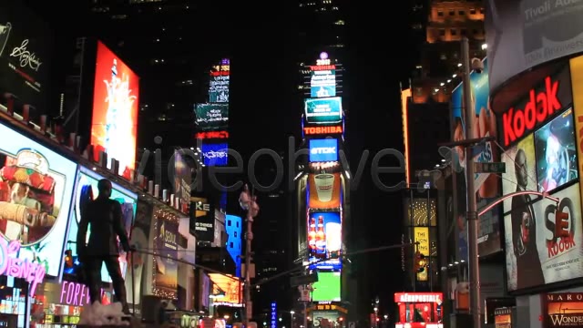 Times Square, NYC at Night  Videohive 241992 Stock Footage Image 5