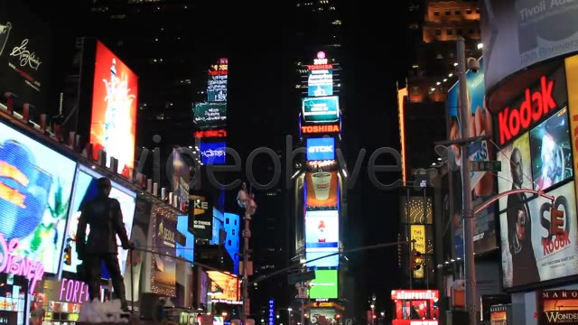 Times Square, NYC at Night  Videohive 241992 Stock Footage Image 6