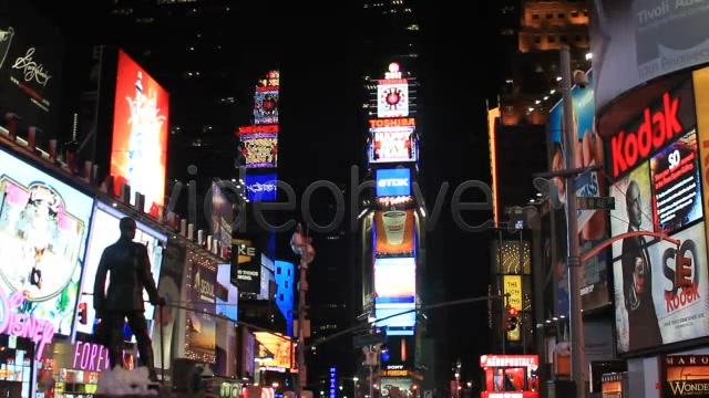 Times Square, NYC at Night  Videohive 241992 Stock Footage Image 7