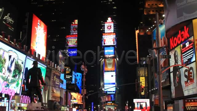 Times Square, NYC at Night  Videohive 241992 Stock Footage Image 8