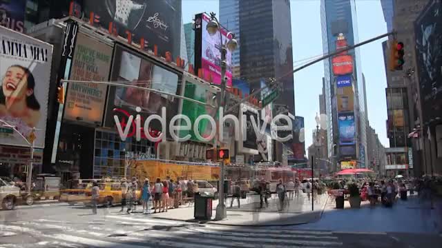 Times Square Time Lapse Full HD  Videohive 411937 Stock Footage Image 1