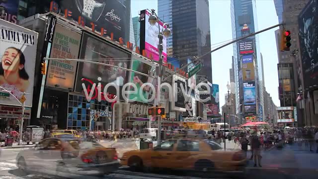 Times Square Time Lapse Full HD  Videohive 411937 Stock Footage Image 2