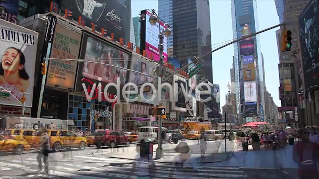 Times Square Time Lapse Full HD  Videohive 411937 Stock Footage Image 3