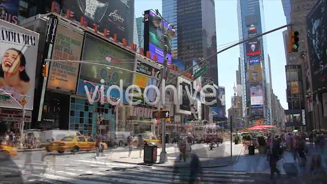 Times Square Time Lapse Full HD  Videohive 411937 Stock Footage Image 4