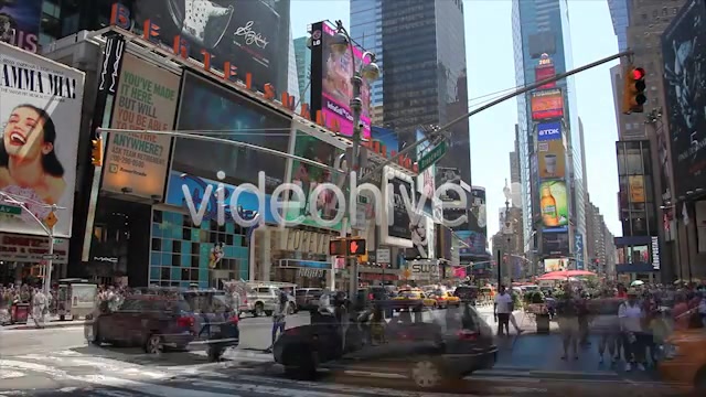 Times Square Time Lapse Full HD  Videohive 411937 Stock Footage Image 6