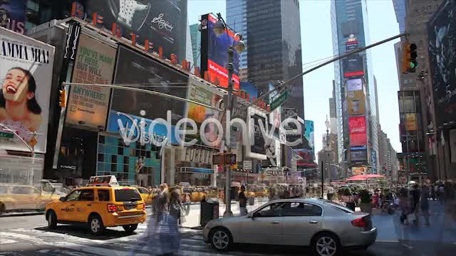 Times Square Time Lapse Full HD  Videohive 411937 Stock Footage Image 8