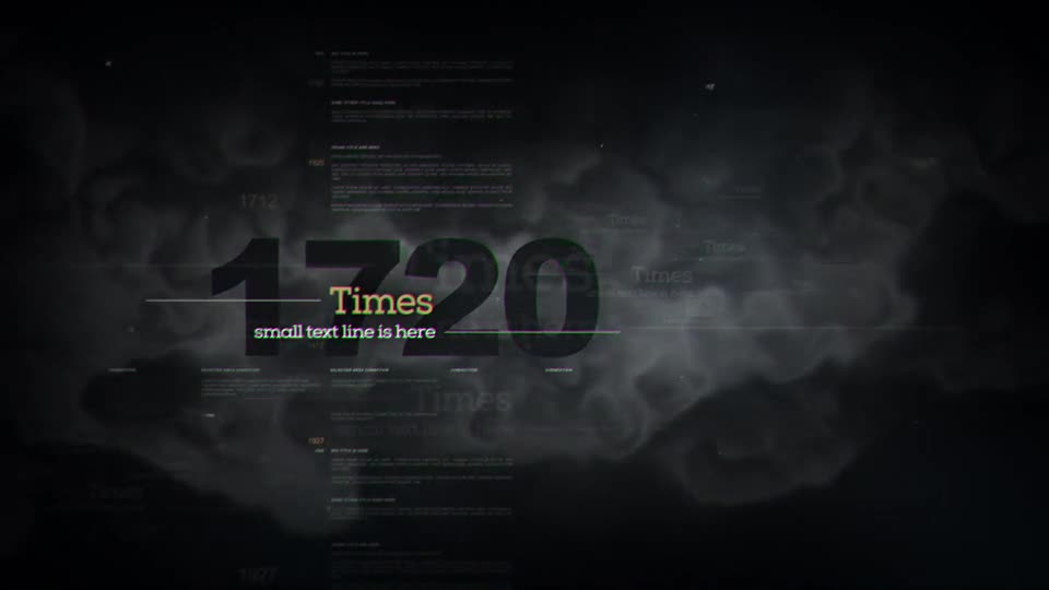 Times Videohive 21800709 After Effects Image 1
