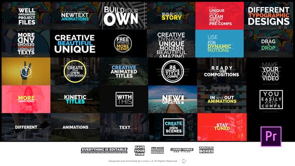 Title Animations For Premiere Pro - 22478469 Download Videohive