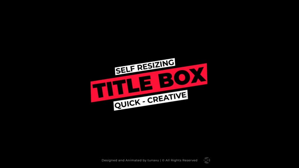 Title Box Auto Resizing Titles and Lower Thirds Videohive 21993197 Premiere Pro Image 1