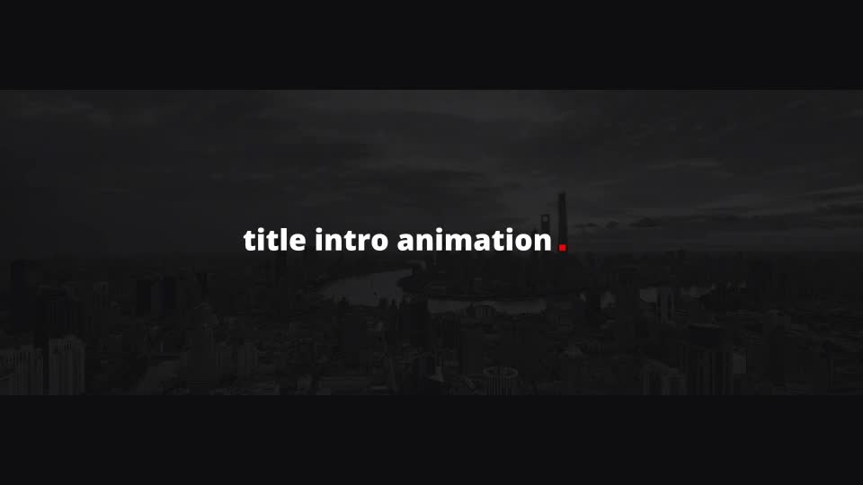 Title Intro Animation Videohive 24730265 After Effects Image 1