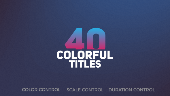 Title Pack - Download Videohive 19882250
