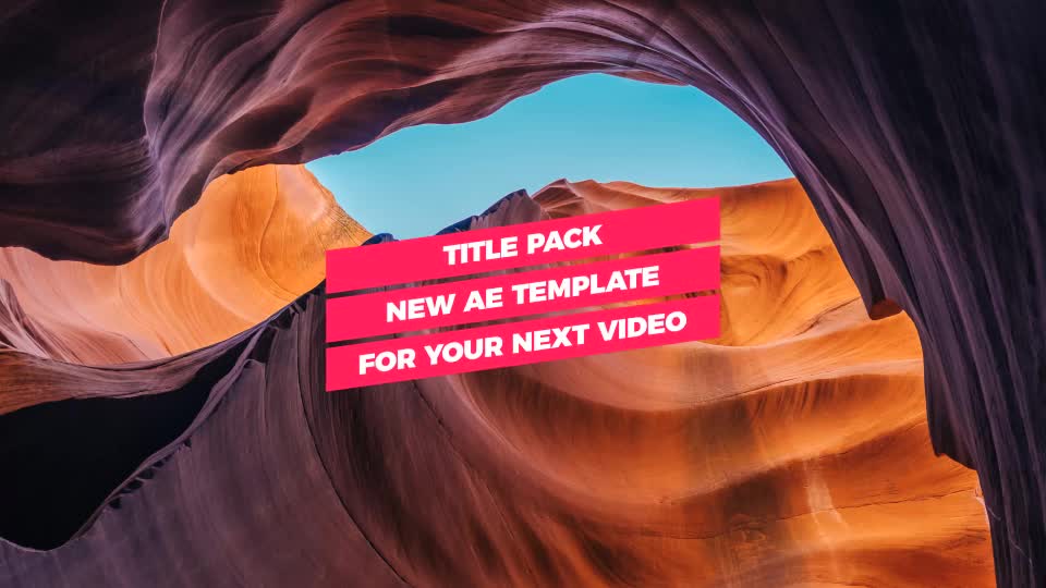 Title Pack Videohive 21348585 After Effects Image 1