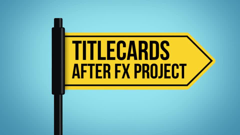 Titlecards and Text Signs Templates Videohive 12937087 After Effects Image 1